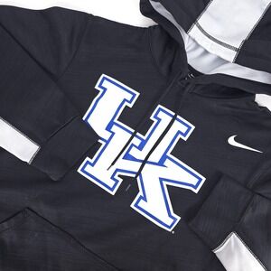 Nike Therma Fit Kentucky Wildcats UK Hoodie Men's Small Big Logo Athleisure NCAA